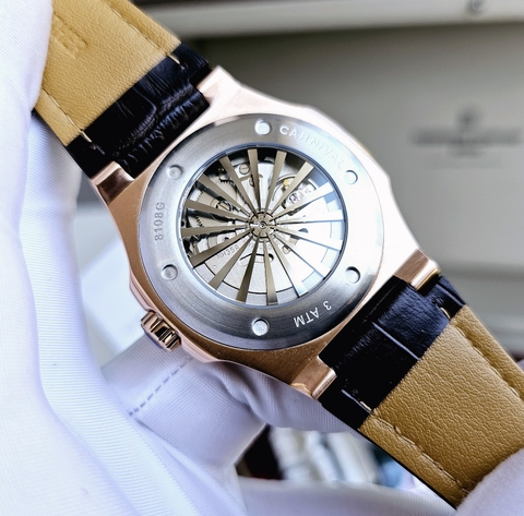 Đồng Hồ Nam Dây Da Carnival Nautilus G8108.302.432 Automatic - Kính Sapphire - Size 41mm - Carnival 8108G-VH-MDEN