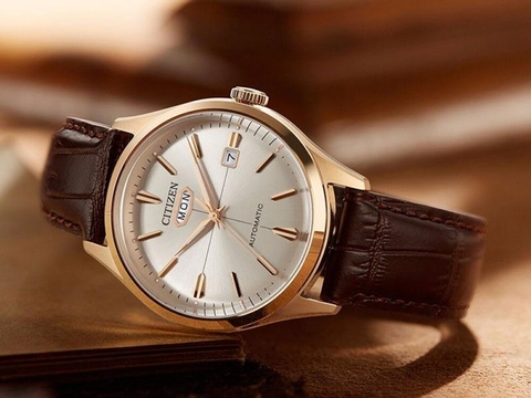 Đồng Hồ Nam Dây Da Citizen Automatic NH8393-05A