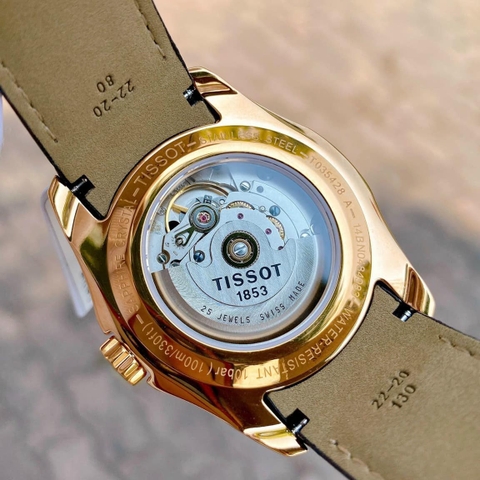 Đồng Hồ Nam Dây Da Tissot Couturier Automatic Small Second T035.428.36.051.00