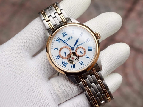 Đồng Hồ Nam Dây Thép Citizen Automatic NP1026-86A - Kính Sapphire