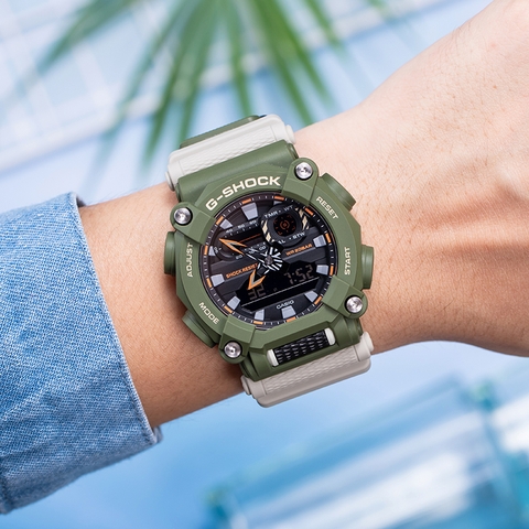 G-SHOCK GA-900HC-3ADR HEAVY-DUTY GREEN | GA-900HC-3A