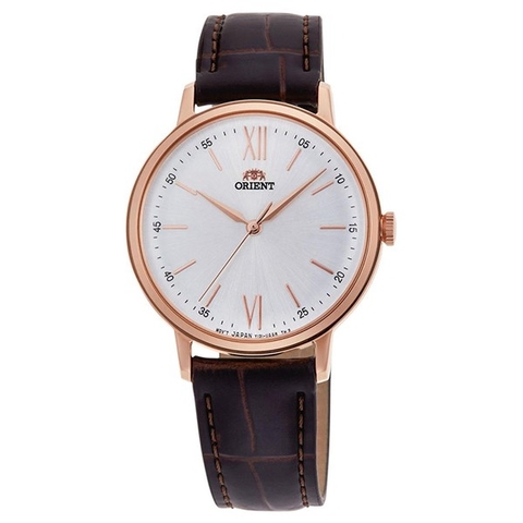 Đồng Hồ Nữ Dây Da Orient Quartz RA-QC1704S10B