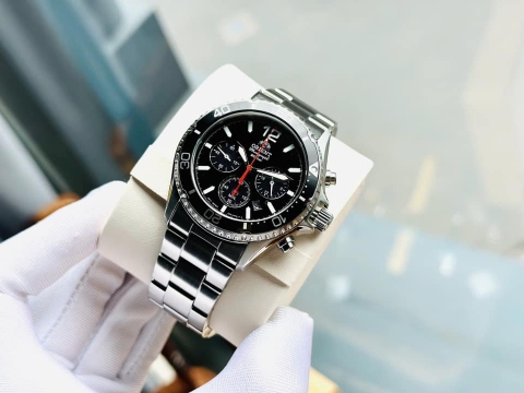 Đồng Hồ Nam Dây Thép Orient Mako Solar RA-TX0202B10B - Size 42.8mm