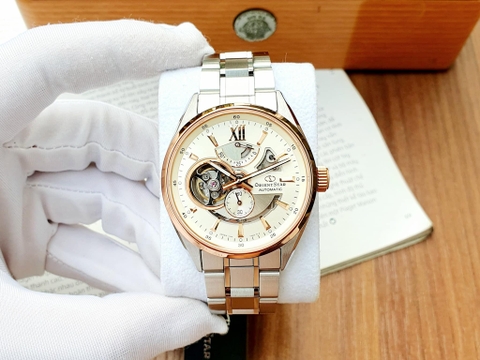 Đồng Hồ Nam Dây Thép Orient Star Contemporary Modern Skeleton RE-AV0123G00B (RK-AV0123G) - Size 41mm