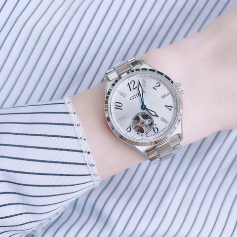 [X] Đồng Hồ Nữ Dây Thép Citizen PC1000-81A Eco-Drive | Kính Sapphire | Năng lượng ánh sáng