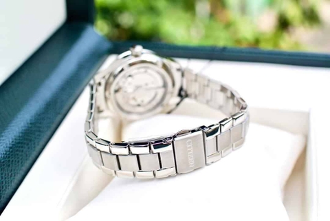 [X] Đồng Hồ Nữ Dây Thép Citizen PC1000-81A Eco-Drive | Kính Sapphire | Năng lượng ánh sáng