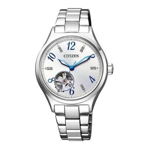 [X] Đồng Hồ Nữ Dây Thép Citizen PC1000-81A Eco-Drive | Kính Sapphire | Năng lượng ánh sáng