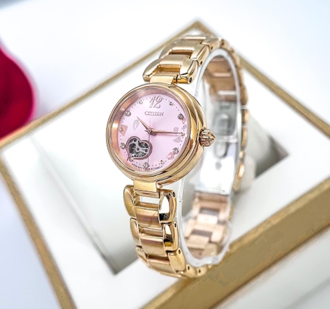 Đồng Hồ Nữ Dây Thép Citizen PR1022-80X Eco-Drive | Kính Sapphire | Năng lượng ánh sáng