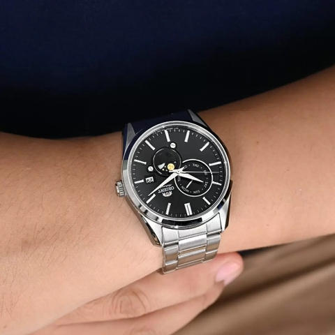 Đồng Hồ Nam Dây Thép Orient Sun And Moon Automatic RA-AK0307B10B Contemporary