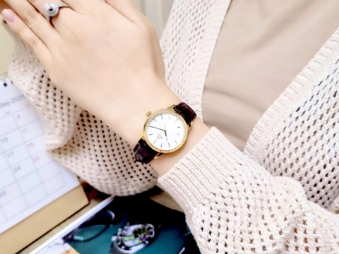 Đồng Hồ Nữ Dây Da Orient Automatic RA-NB0104S10B Size 32mm