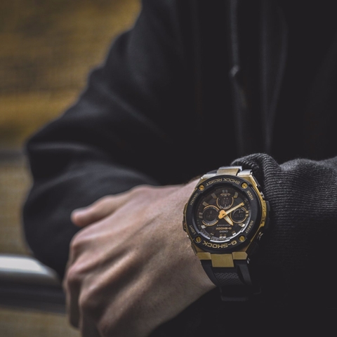 G-SHOCK SIZE NHỎ GST-S300G-1A9 G-STEEL (NĂNG LƯỢNG MẶT TRỜI)