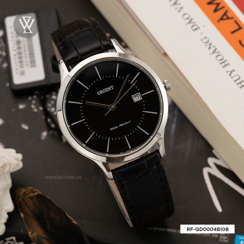 Đồng Hồ Nam Dây Da Orient Quartz RA-QD0004B10B