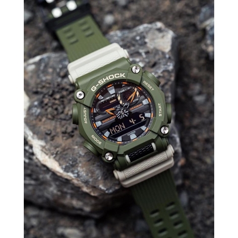 G-SHOCK GA-900HC-3ADR HEAVY-DUTY GREEN | GA-900HC-3A