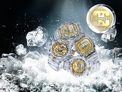 G-SHOCK GA-835E-7ADR GLACIER GOLD PHIÊN BẢN GIỚI HẠN 35 NĂM