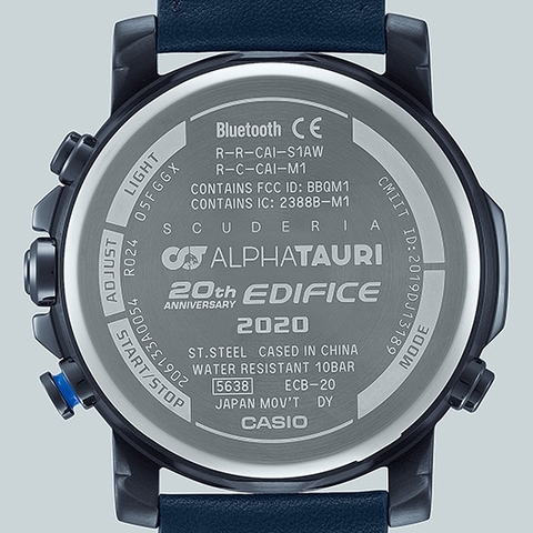 EDIFICE ECB-20AT-2A Scuderia AlphaTauri (LIMITED EDITION) | BLUETOOTH |  ECB-20AT-2ADR
