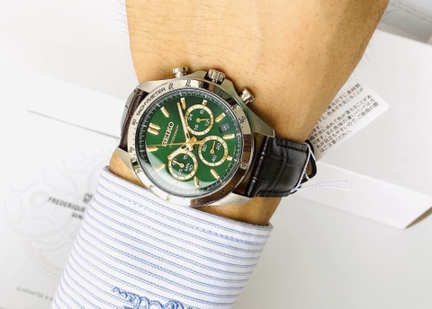 Đồng Hồ Nam Dây Da SEIKO AUTOMATIC SBTR017 | Kính Hardlex