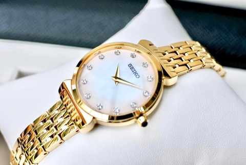 Đồng Hồ Nữ Dây Thép SEIKO Quartz SFQ802 | Kính Hardlex