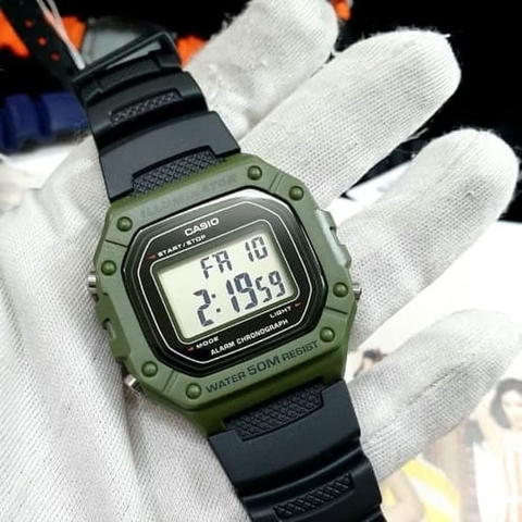 Đồng hồ nam Casio Timeless Mens W-218H-3AVDF