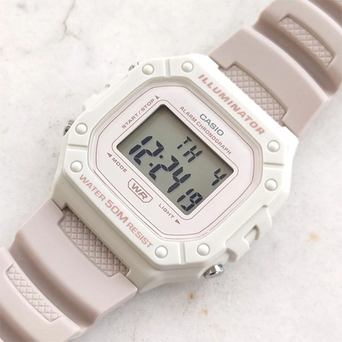 Đồng hồ unisex Casio Timeless W-218HC-4A2VDF
