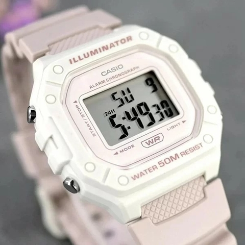 Đồng hồ unisex Casio Timeless W-218HC-4A2VDF