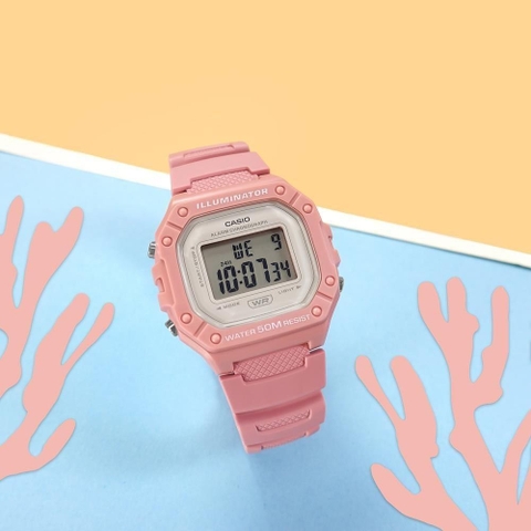 Đồng hồ unisex Casio Timeless W-218HC-4AVDF