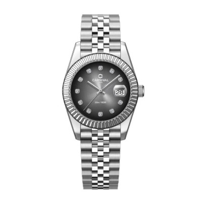 Đồng hồ nữ dây thép Carnival 8250L-VT-TX size 30mm - Kính Sapphire - Chống nước 30m