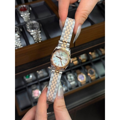 Đồng hồ nữ dây thép Carnival 8250L-CH-TK Quartz - Size 30mm - Kính Sapphire - Chống nước 30m