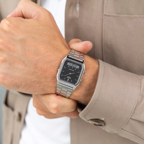 Đồng hồ unisex Casio VINTAGE AQ-230A-1DMQ