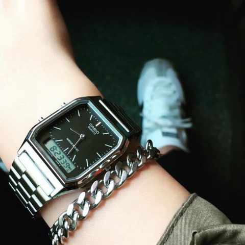 Đồng hồ unisex Casio VINTAGE AQ-230A-1DMQ