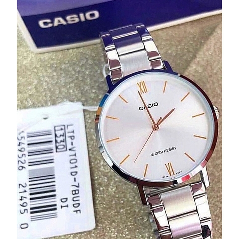 Đồng hồ nữ Casio Timeless Ladies LTP-VT01D-1BUDF
