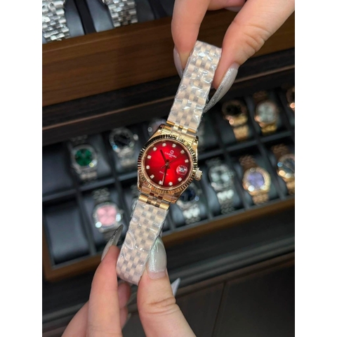 Đồng hồ nữ dây thép Carnival 8250L-VH-DO Quartz - Size 30mm - Kính Sapphire - Chống nước 30m