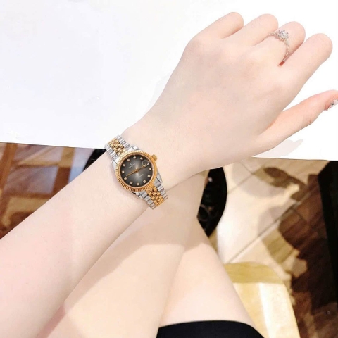 Đồng hồ nữ dây thép Carnival 8250L-CH-TX Quartz - Size 30mm - Kính Sapphire - Chống nước 30m