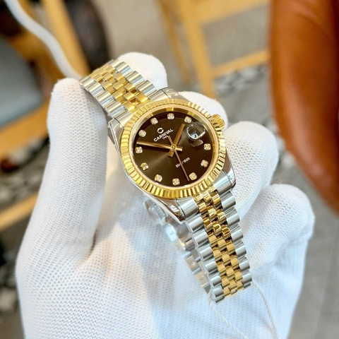 Đồng hồ nữ dây thép Carnival 8250L-CV-T Quartz - Size 30mm - Kính Sapphire - Chống nước 30m