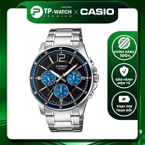 Đồng hồ nam Casio Timeless Mens MTP-1374D-2AVDF