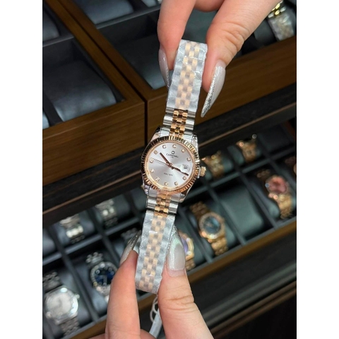 Đồng hồ nữ dây thép Carnival 8250L-CH-T Quartz - Size 30mm - Kính Sapphire - Chống nước 30m