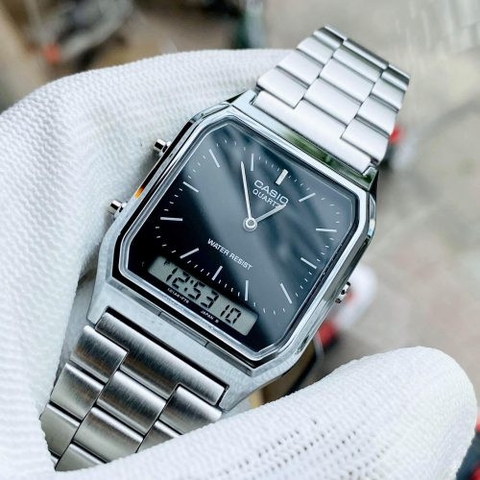 Đồng hồ unisex Casio VINTAGE AQ-230A-1DMQ