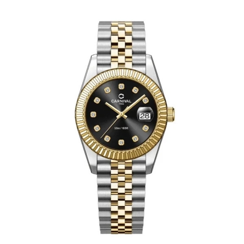 Đồng hồ nữ dây thép Carnival 8250L-CV-T Quartz - Size 30mm - Kính Sapphire - Chống nước 30m