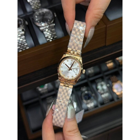 Đồng hồ nữ dây thép Carnival 8250L-VH-T Quartz - Size 30mm - Kính Sapphire - Chống nước 30m