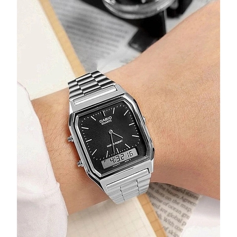 Đồng hồ unisex Casio VINTAGE AQ-230A-1DMQ