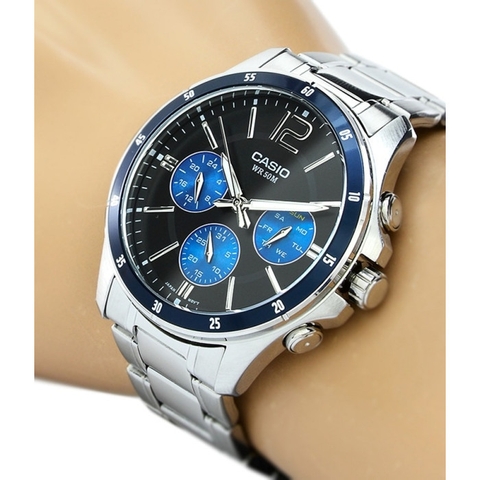 Đồng hồ nam Casio Timeless Mens MTP-1374D-2AVDF