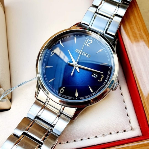 Đồng Hồ Nam Dây Thép SEIKO Quartz  SGEH89P1 | Kính Hardlex