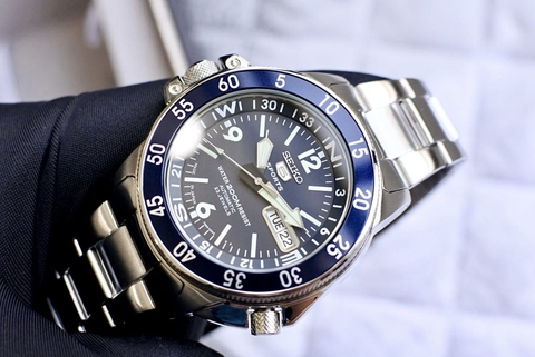 Đồng Hồ Nam Dây Thép SEIKO Automatic SKZ209J1 | Kính Hardlex