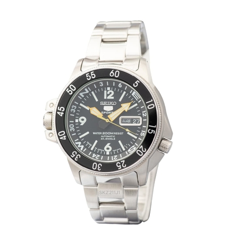 Đồng Hồ Nam Dây Thép SEIKO Automatic SKZ211J1 | Kính Hardlex