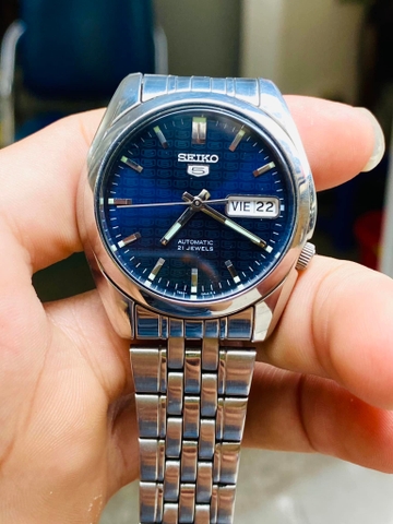 Đồng Hồ Nam Dây Thép SEIKO Automatic SNK357K1 | Kính Hardlex
