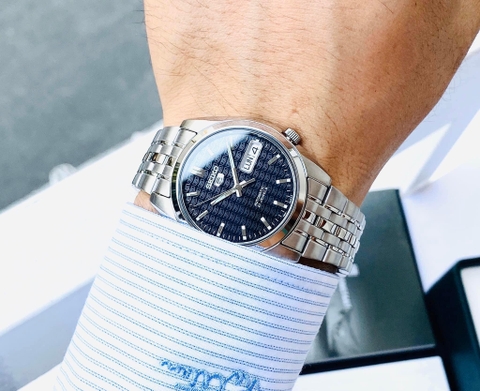 Đồng Hồ Nam Dây Thép SEIKO Automatic SNK357K1 | Kính Hardlex