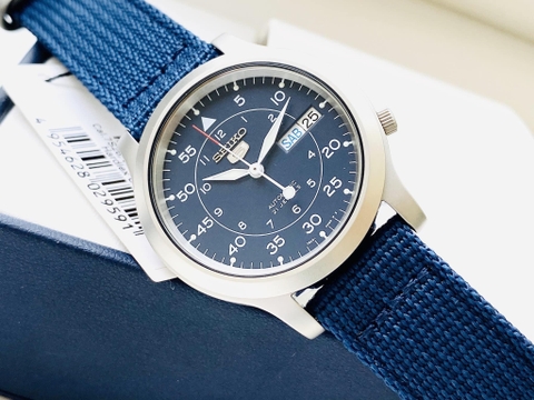Đồng Hồ Nam Dây Vải SEIKO Automatic SNK807K2 | Kính Hardlex
