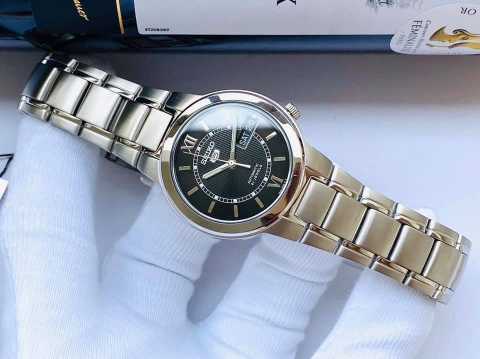 Đồng Hồ Nam Dây Thép SEIKO Automatic SNKA23K1 | Kính Hardlex