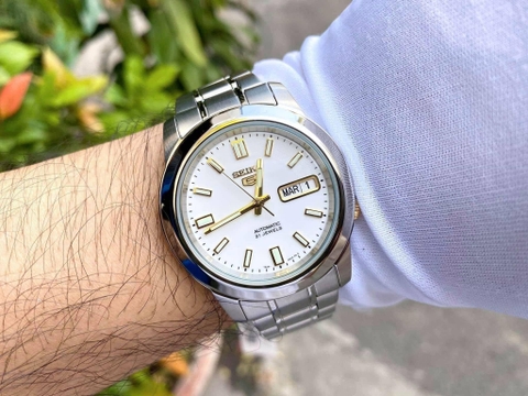 Đồng Hồ Nam Dây Thép SEIKO Automatic SNKK07K1 | Kính Hardlex