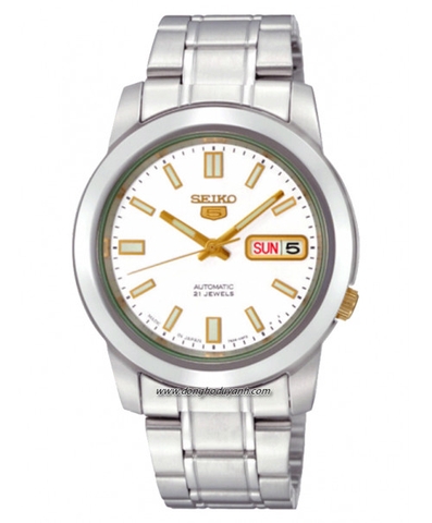 Đồng Hồ Nam Dây Thép SEIKO Automatic SNKK07K1 | Kính Hardlex