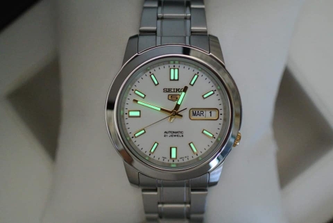 Đồng Hồ Nam Dây Thép SEIKO Automatic SNKK07K1 | Kính Hardlex